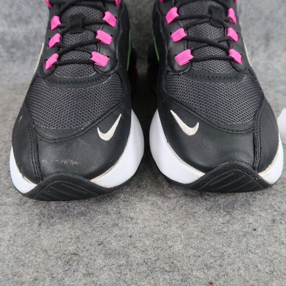 Nike Shoes Womens 7.5 Sneakers Air Max Verona Athletic Trainer Run Black Fuschia - Picture 4 of 14